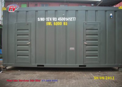 Flexi-Van Container Services Projects | Flaxi-Van Services Sdn Bhd